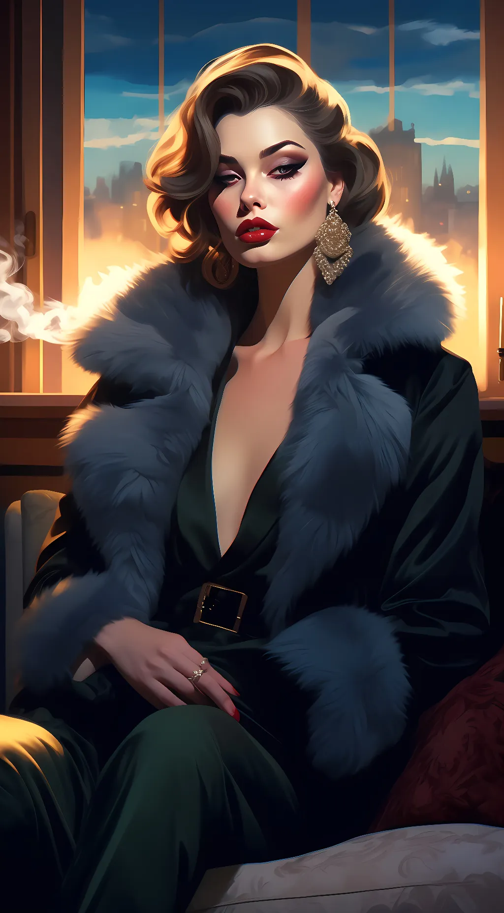 ai character: Regina Bianco background