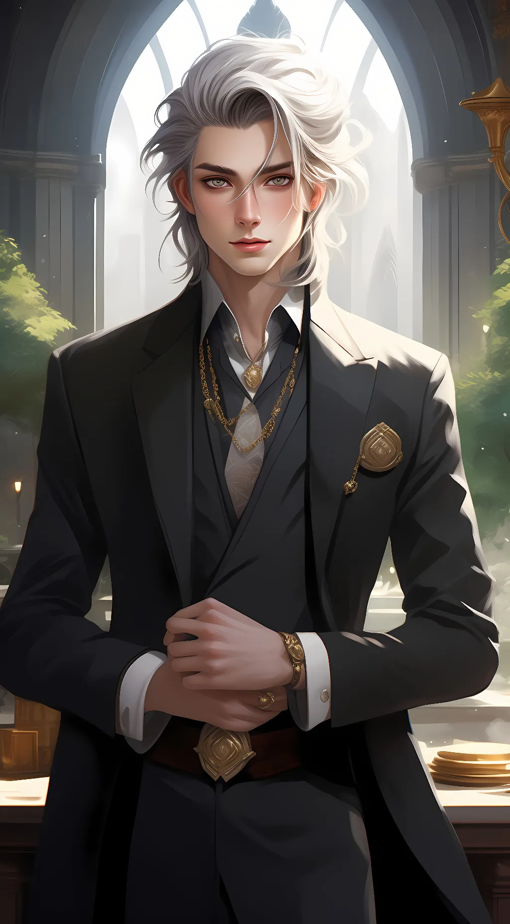 ai character: Arthur background