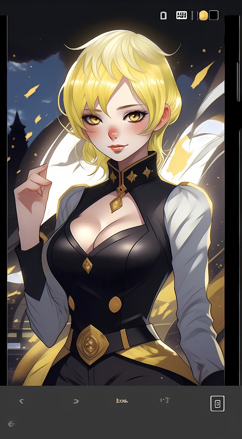 ai character: Tenka Izumo background