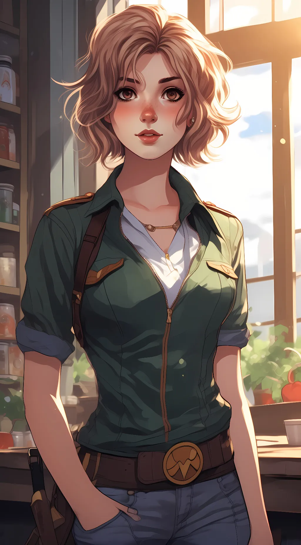 ai character: Robin Buckley background