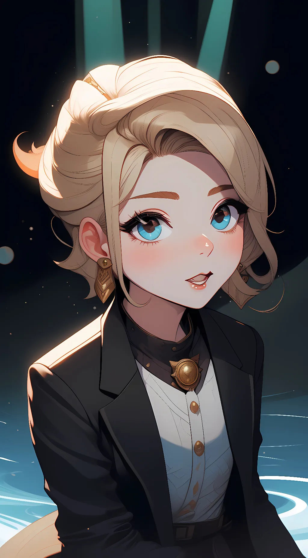 ai character: Summer  background