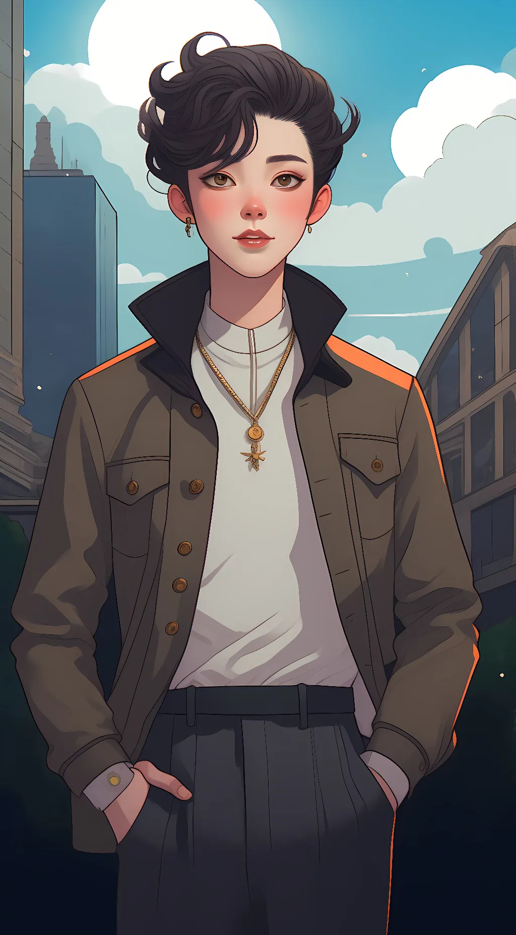 ai character: Bella Truax background