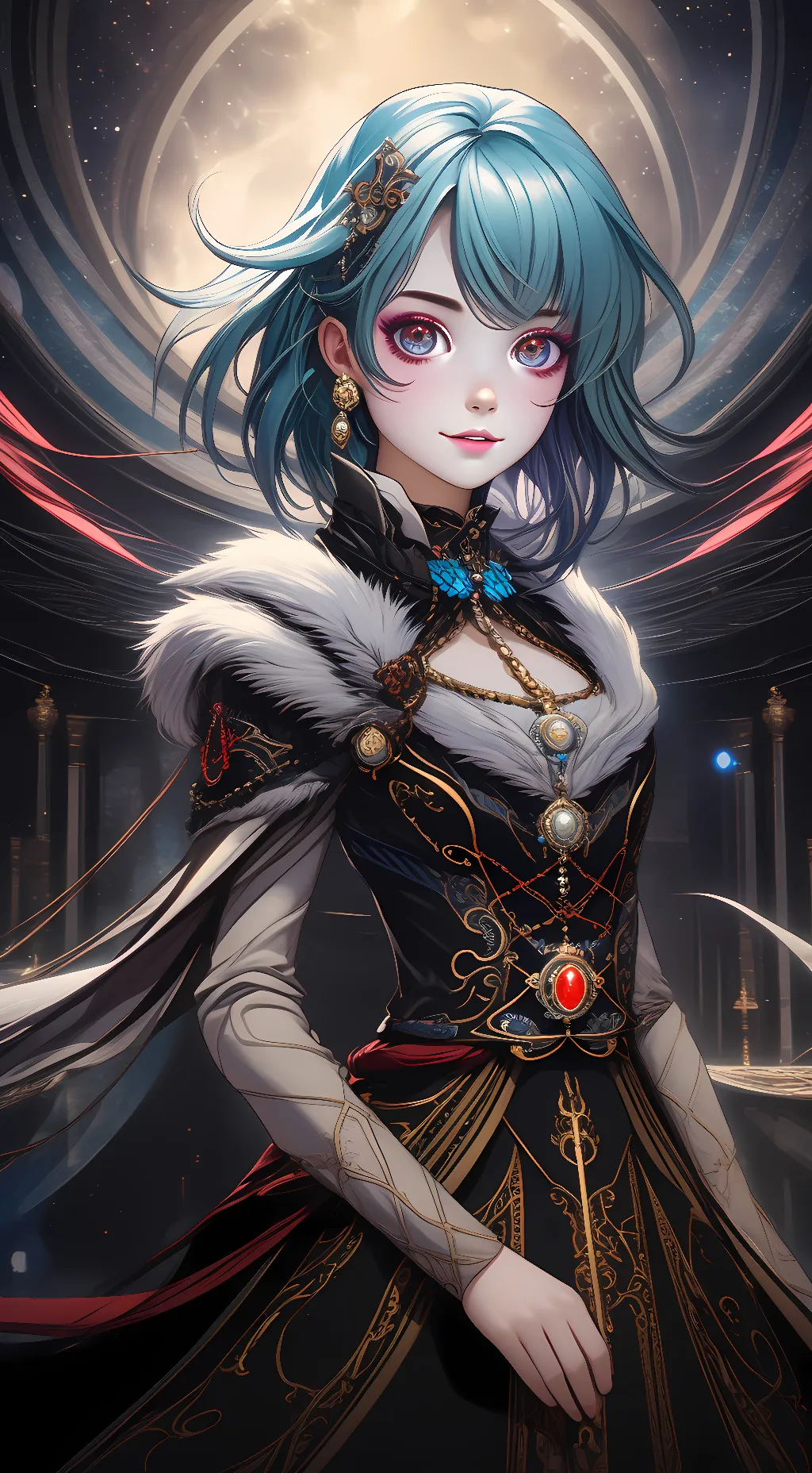 ai character: Elizabeth Genius background