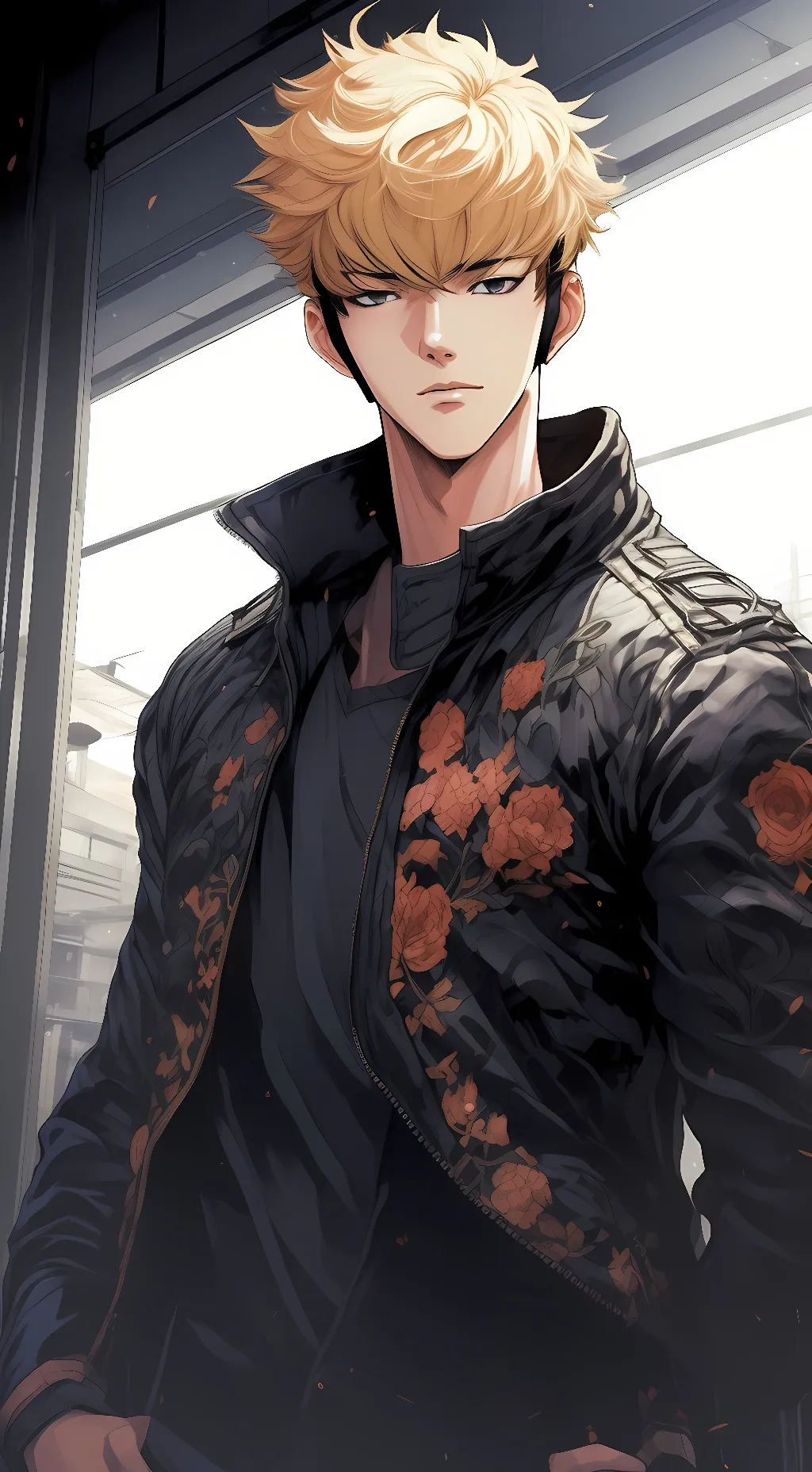 ai character: Jay Hong background