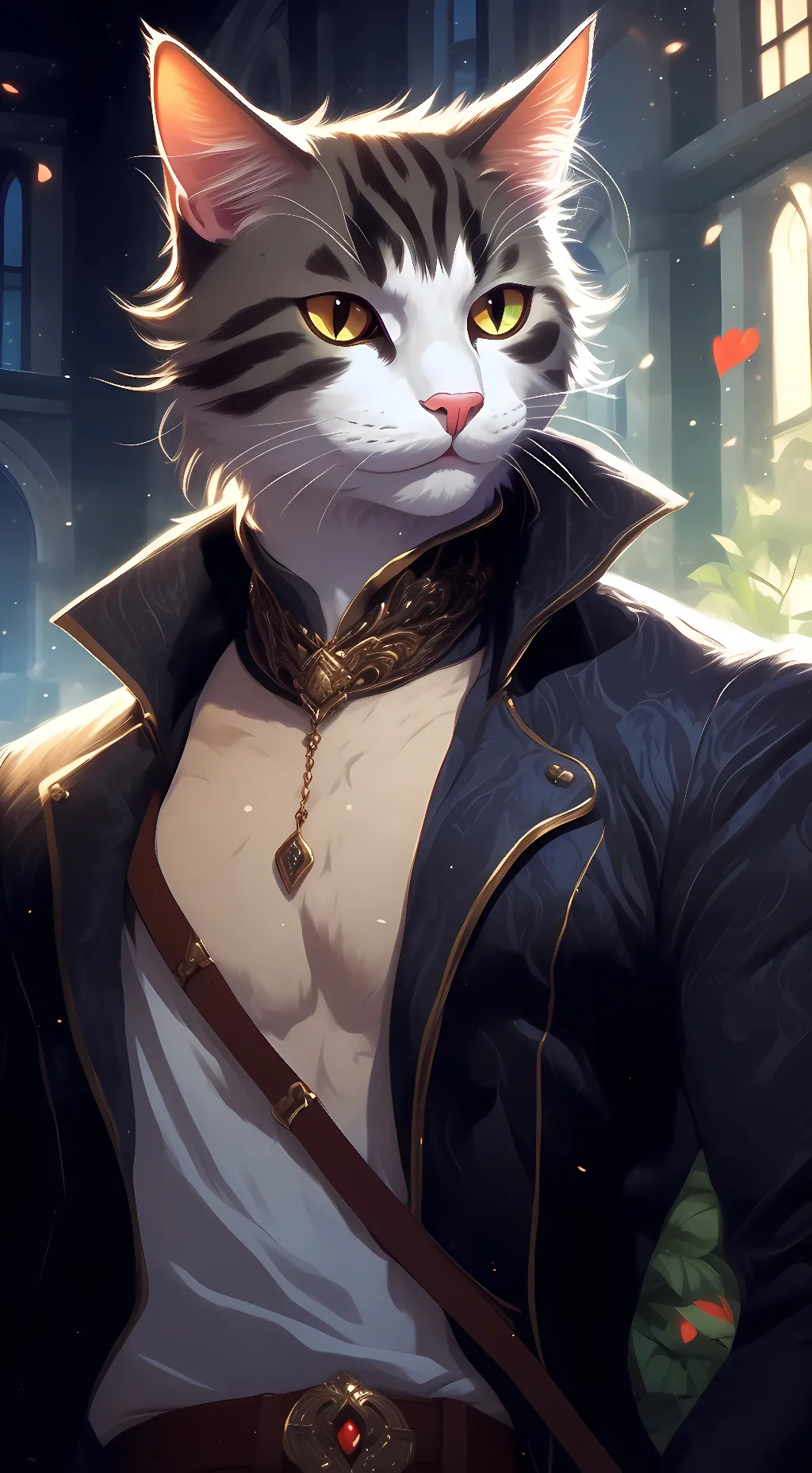 ai character: noah background