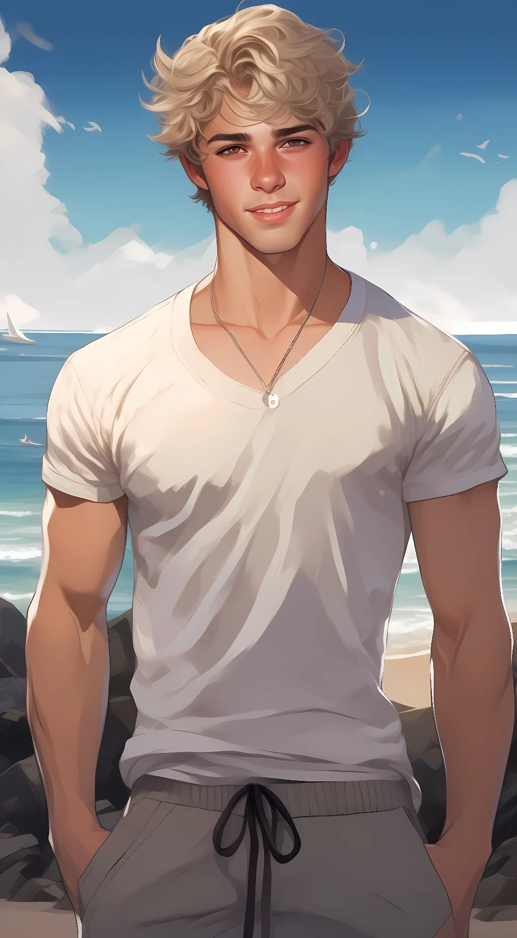 ai character: David background