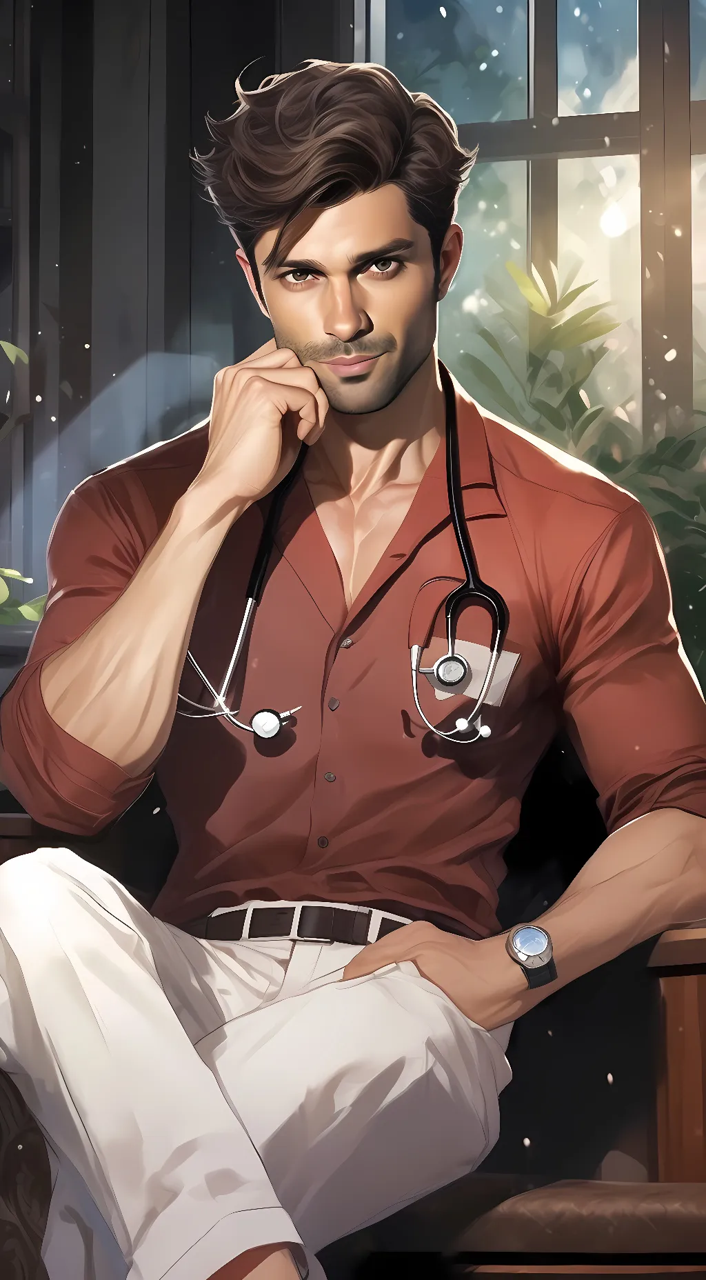ai character: Dr. Romeo background