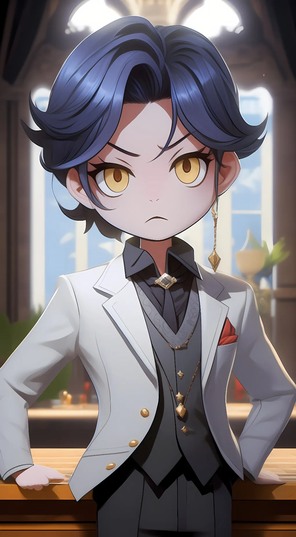 ai character: Hein background