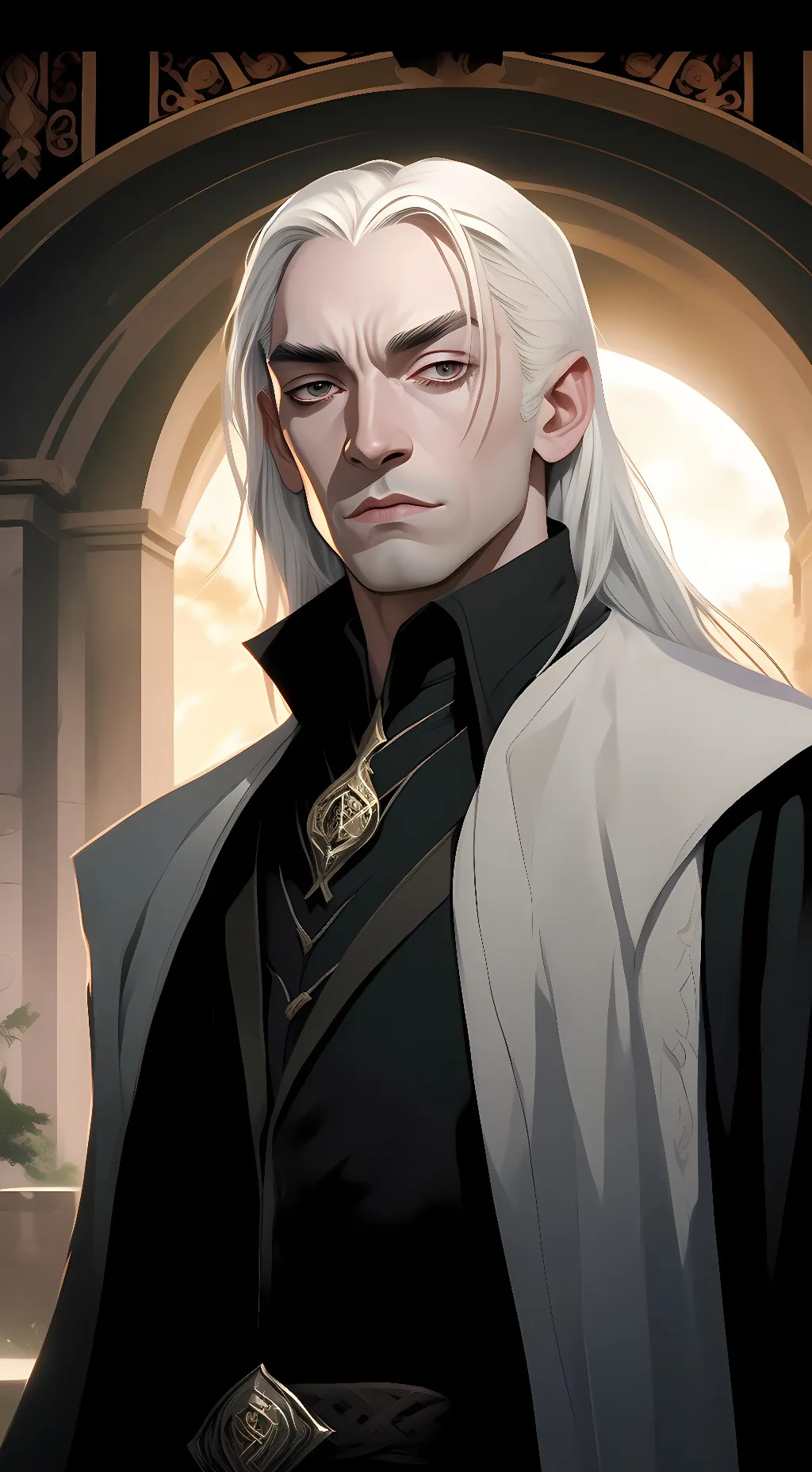 ai character: Lucius Malfoy background