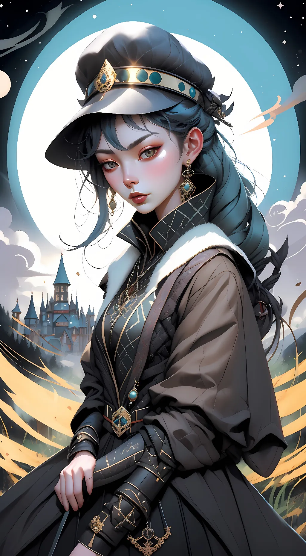 ai character: halo background