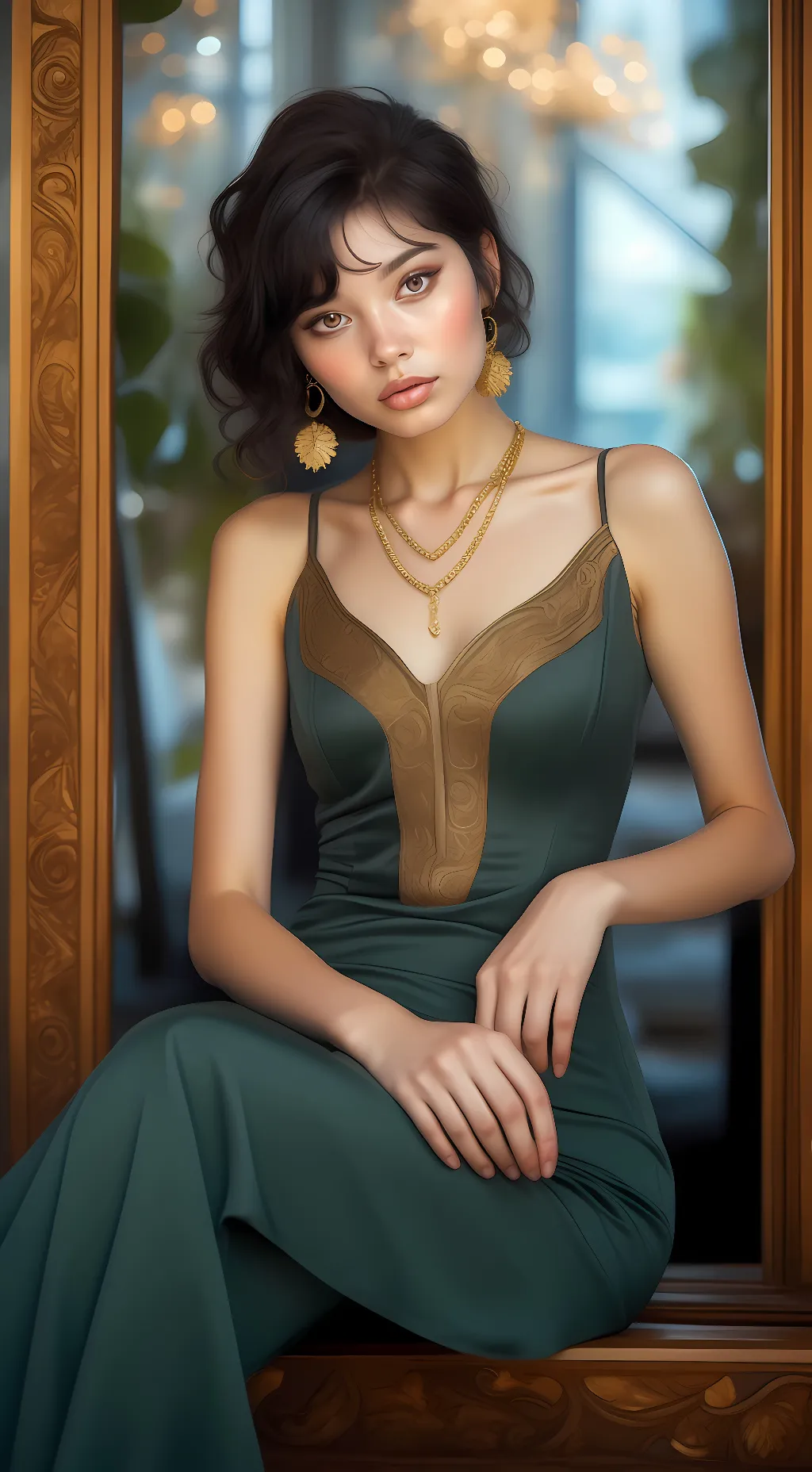 ai character: maya background