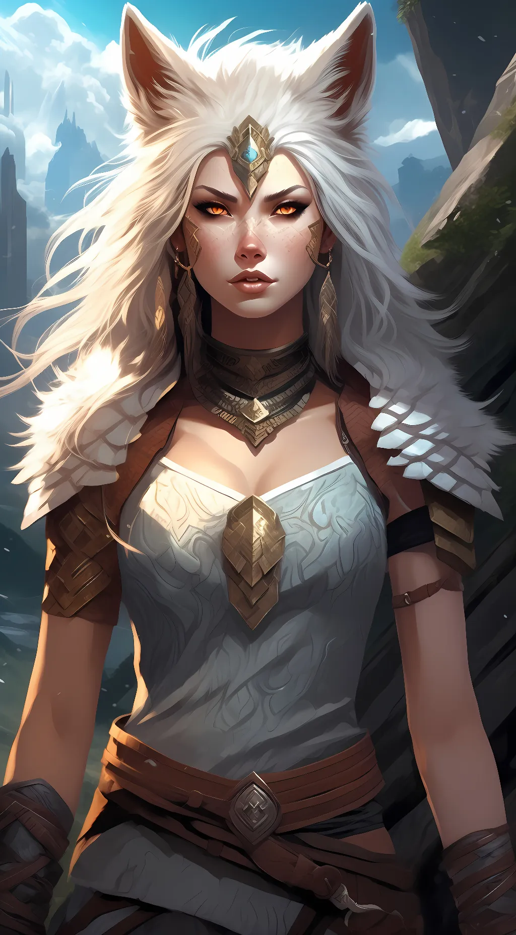 ai character: Lily background