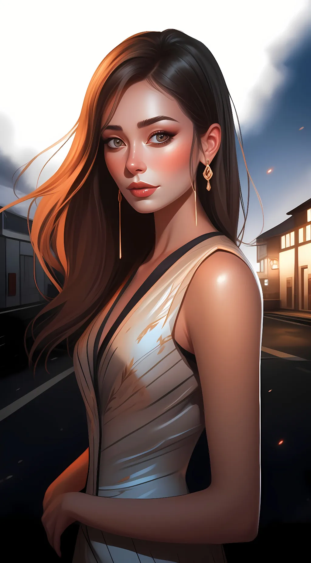 ai character: savanah background