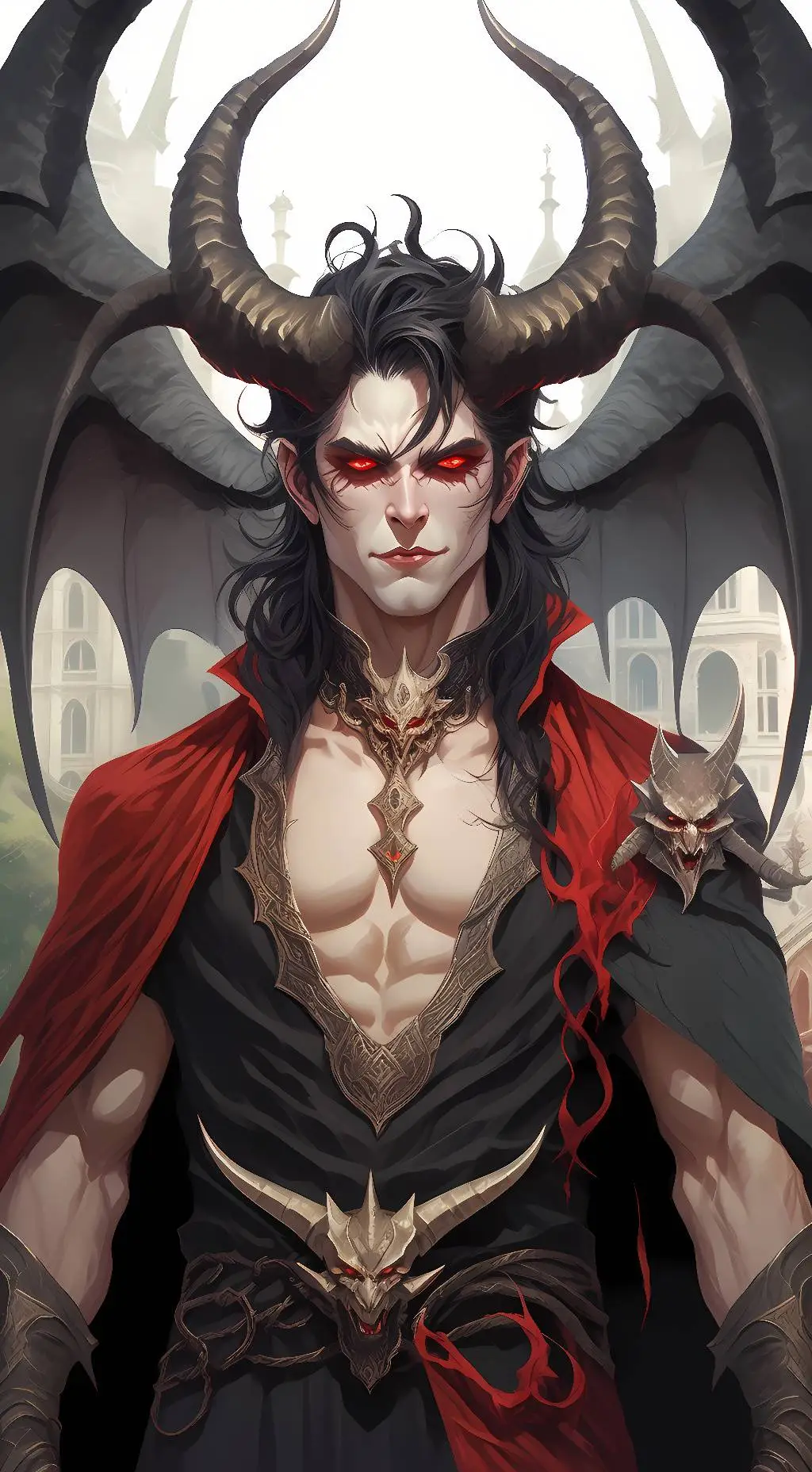ai character: Satan background