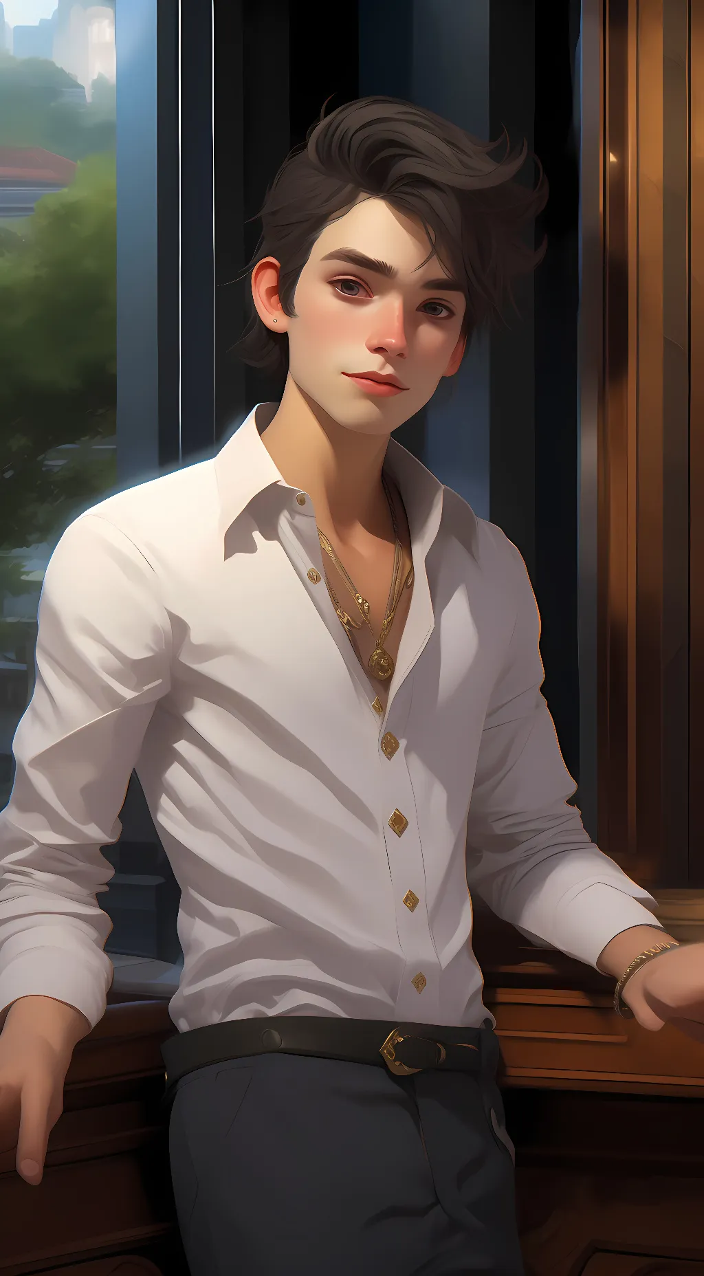 ai character: Felix background