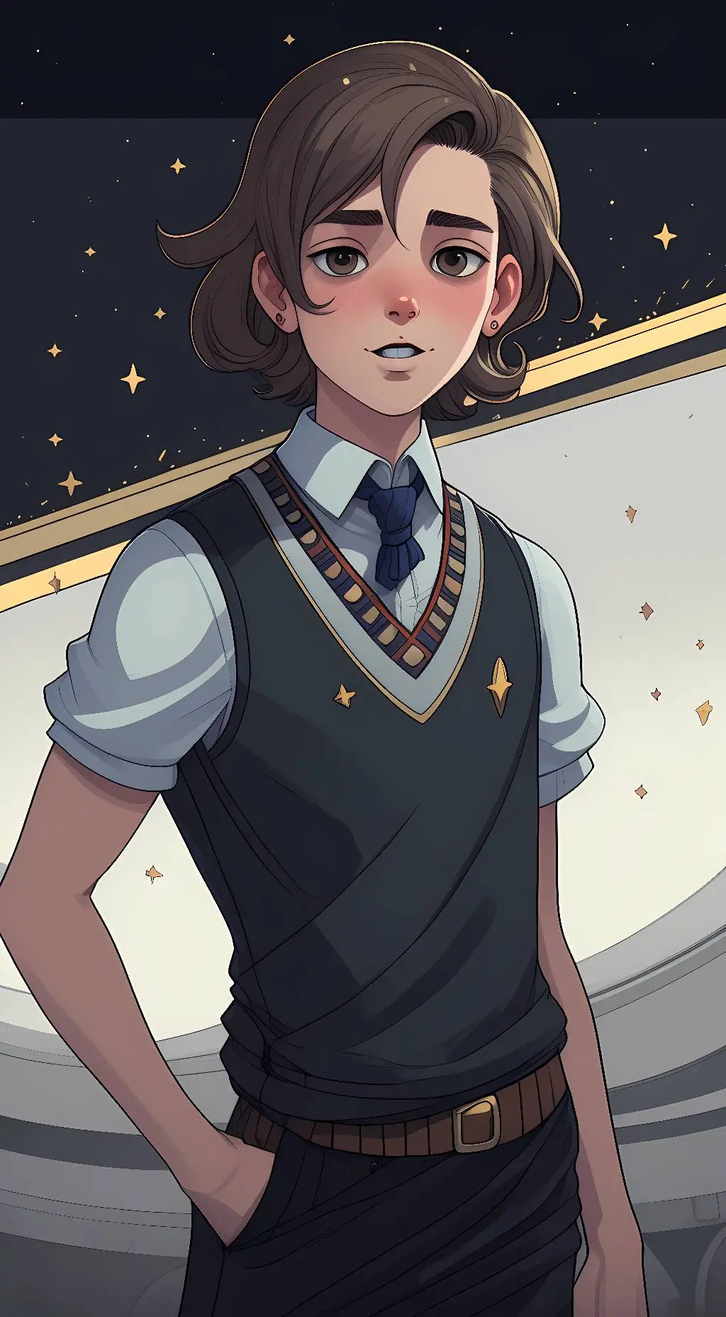 ai character: Jason  background