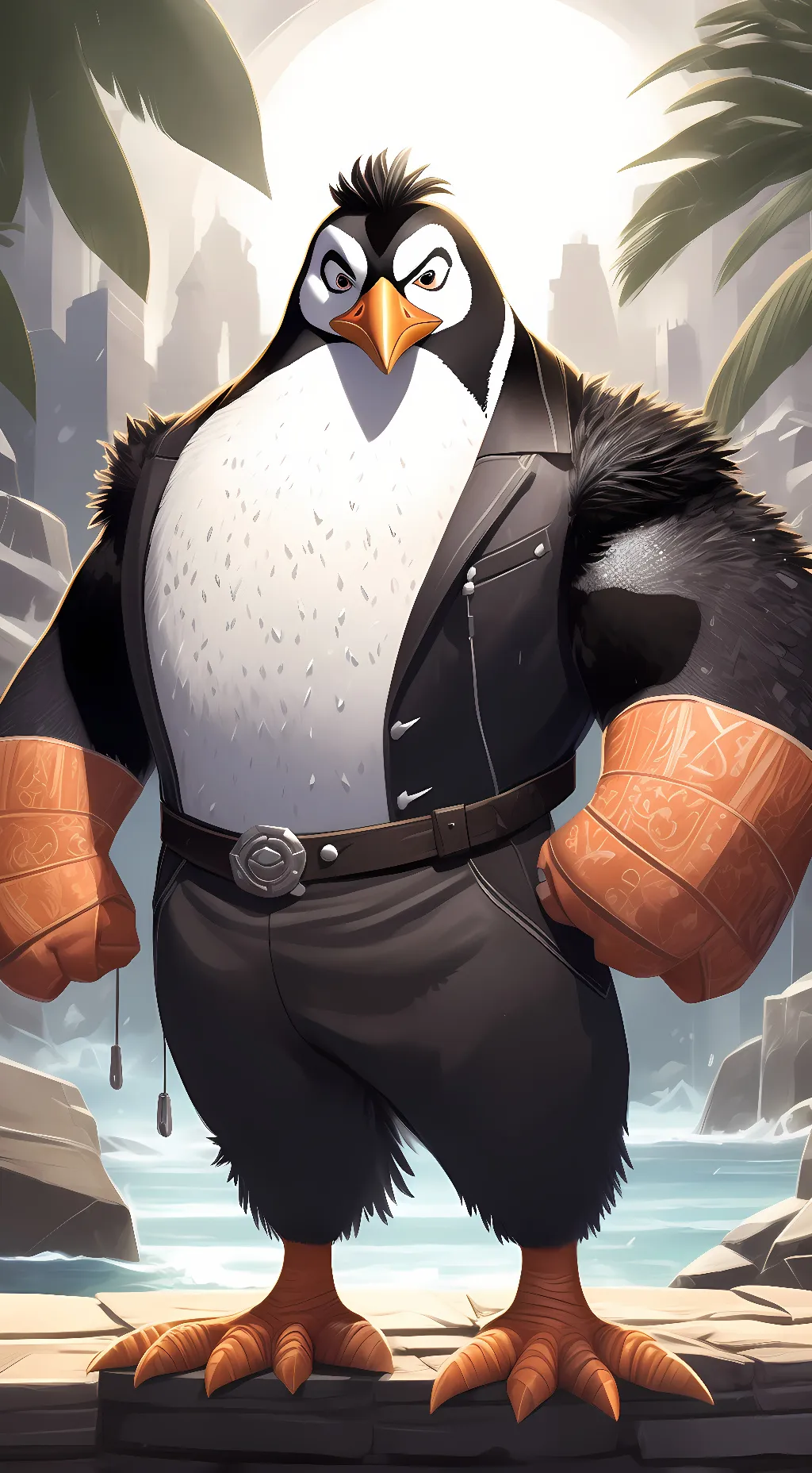 ai character: Makai background