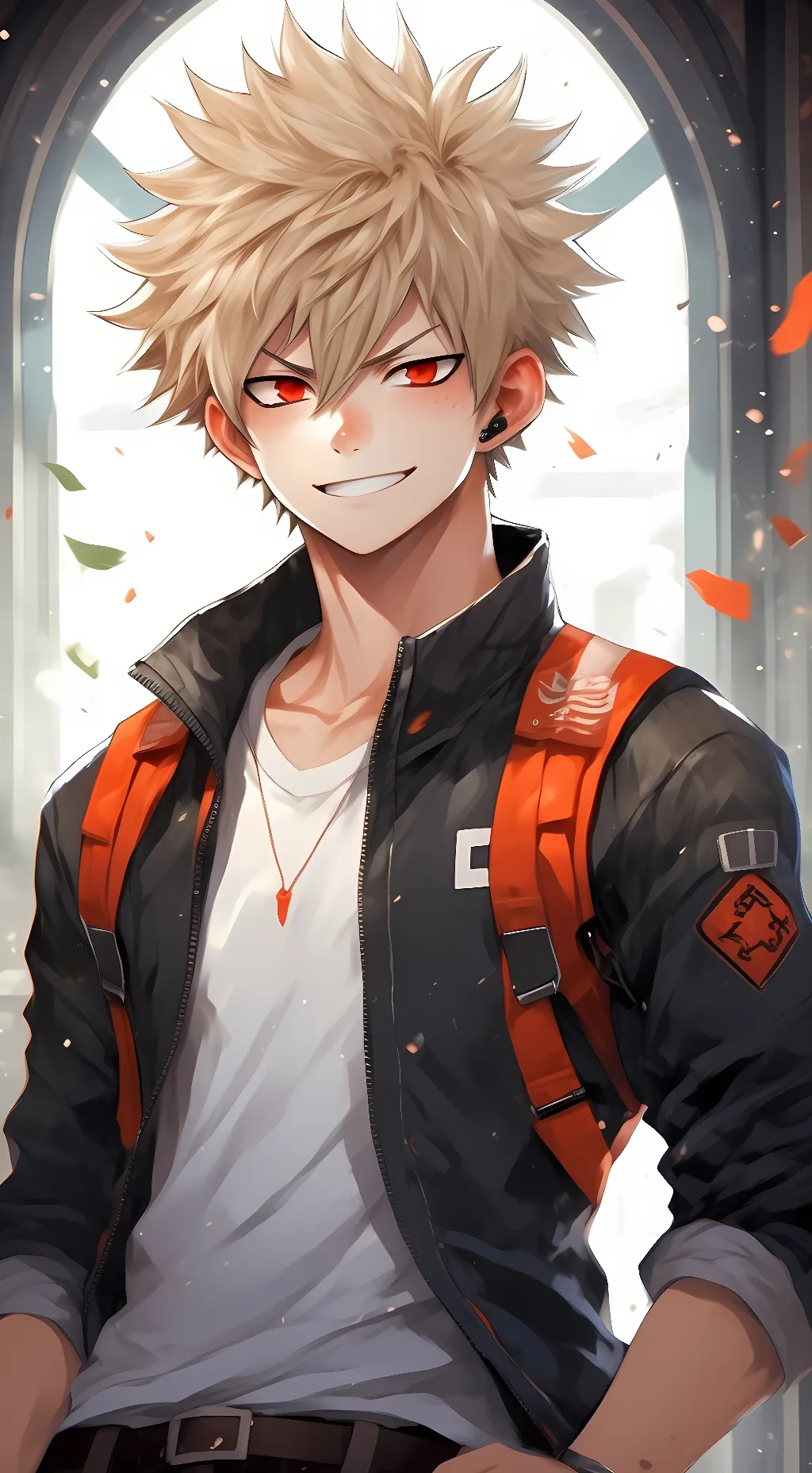 ai character: Kachan/Bakugo  background