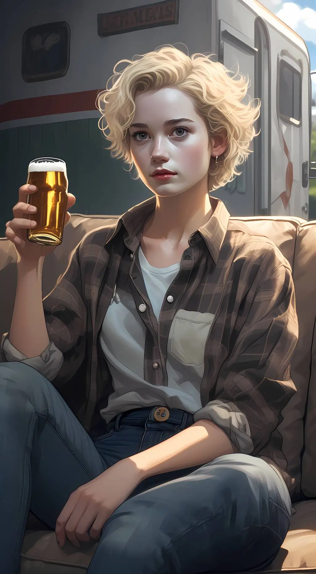 ai character: Ruth Langmore background