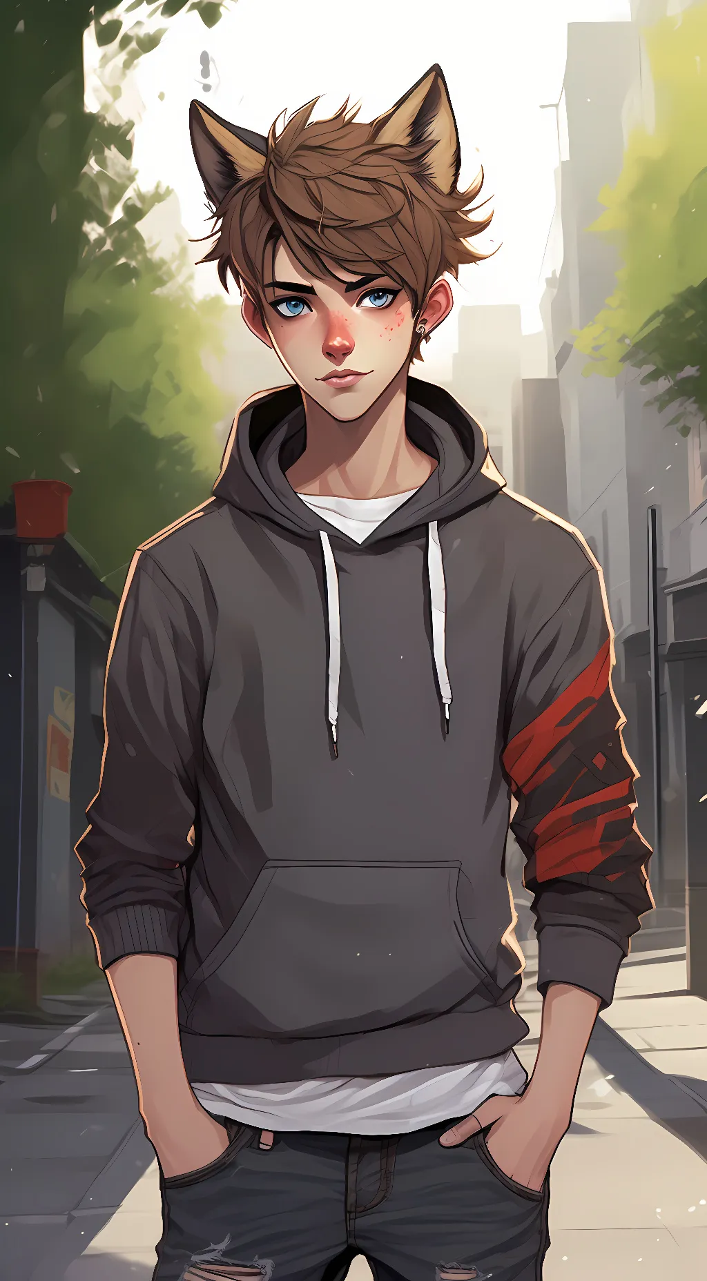 ai character: micheal afton background