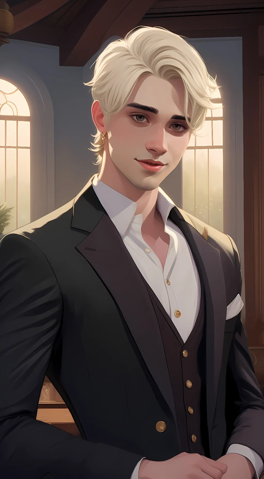 ai character: Draco Malfoy background