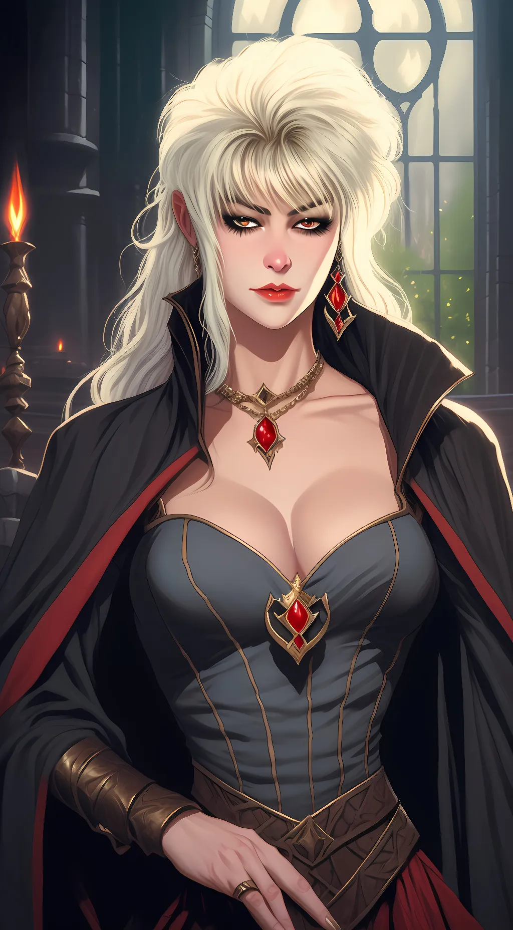 ai character: goblin Queen background