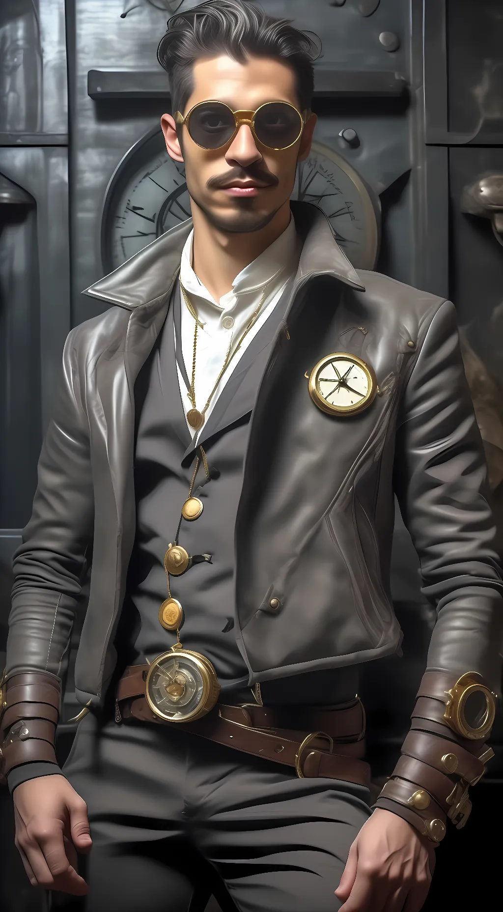 ai character: Grayson David background