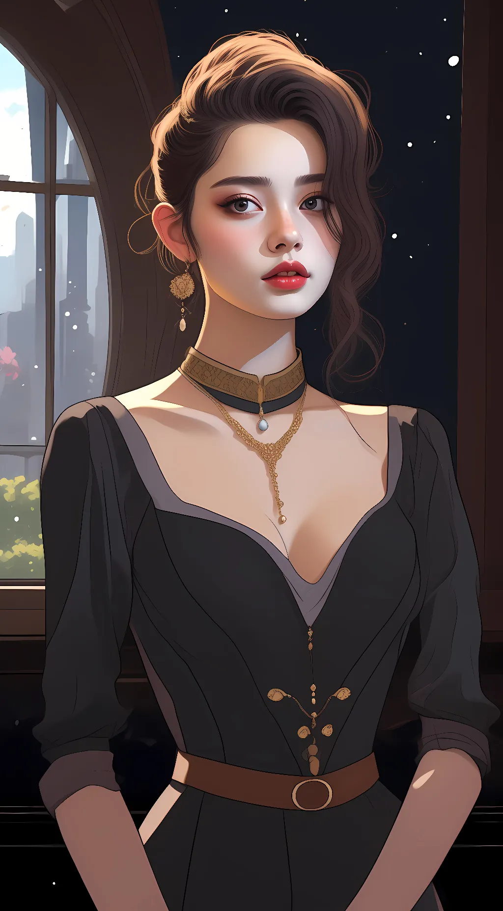 ai character: Princess Lisa background