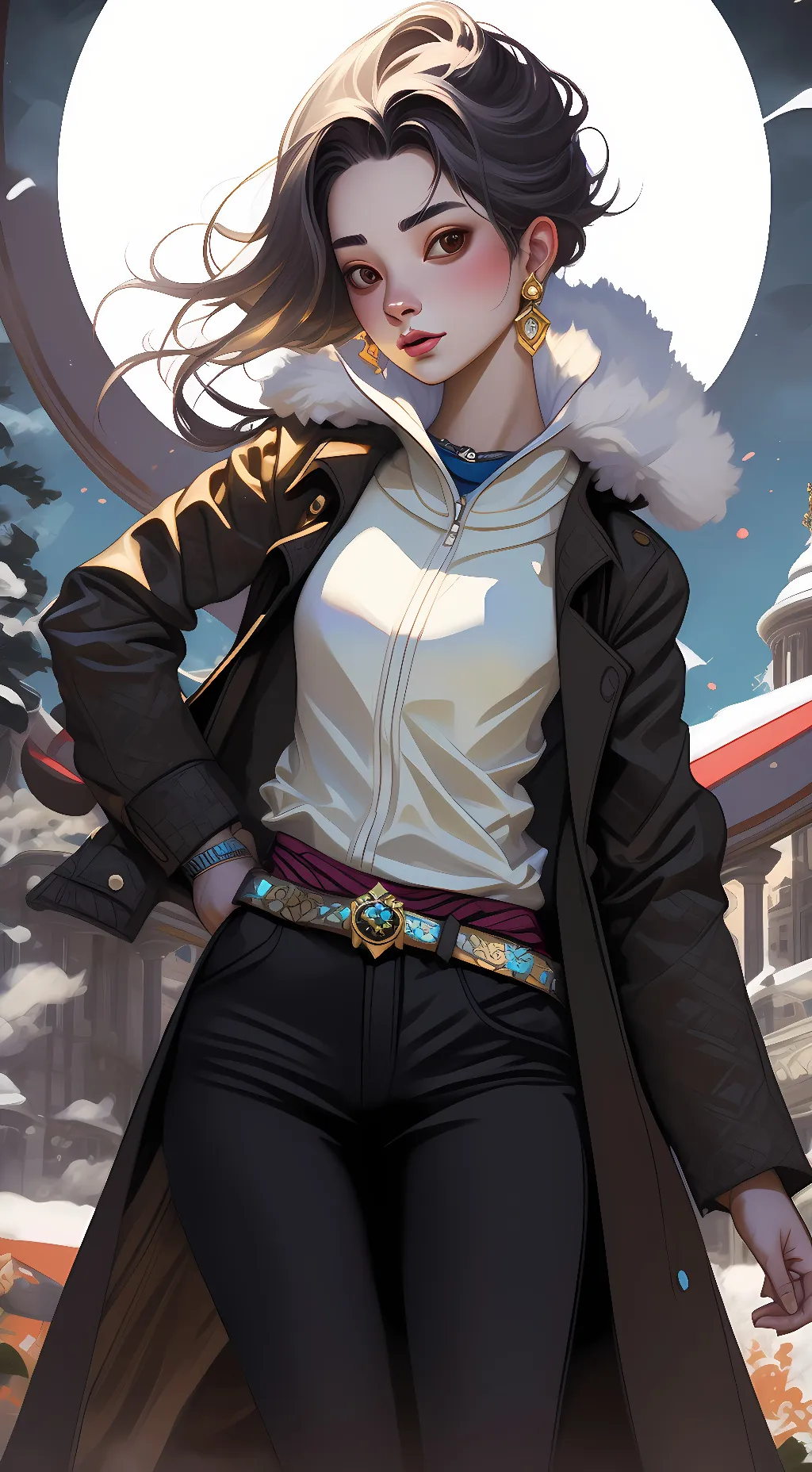 ai character: Serena Grant background