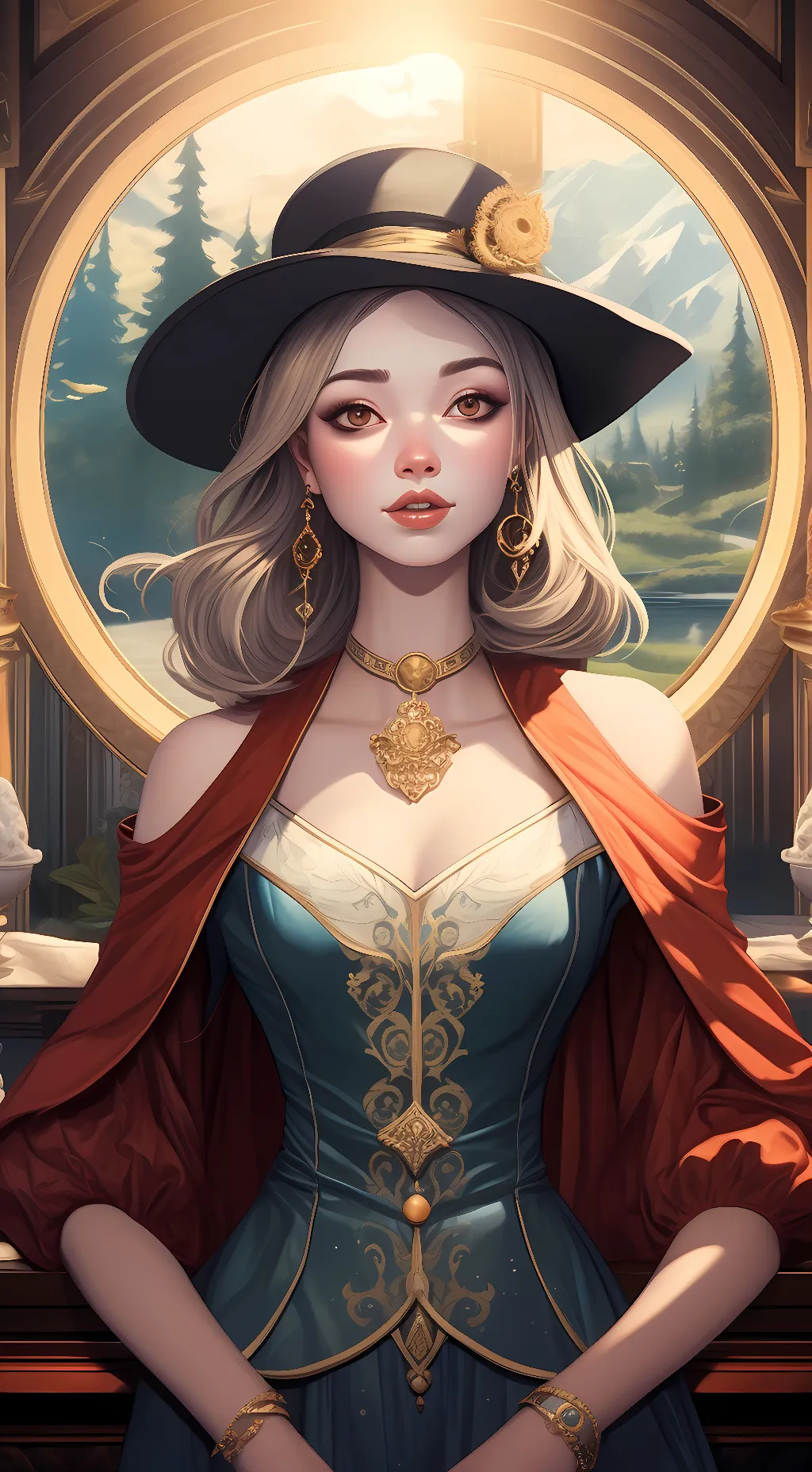 ai character: Lola  background