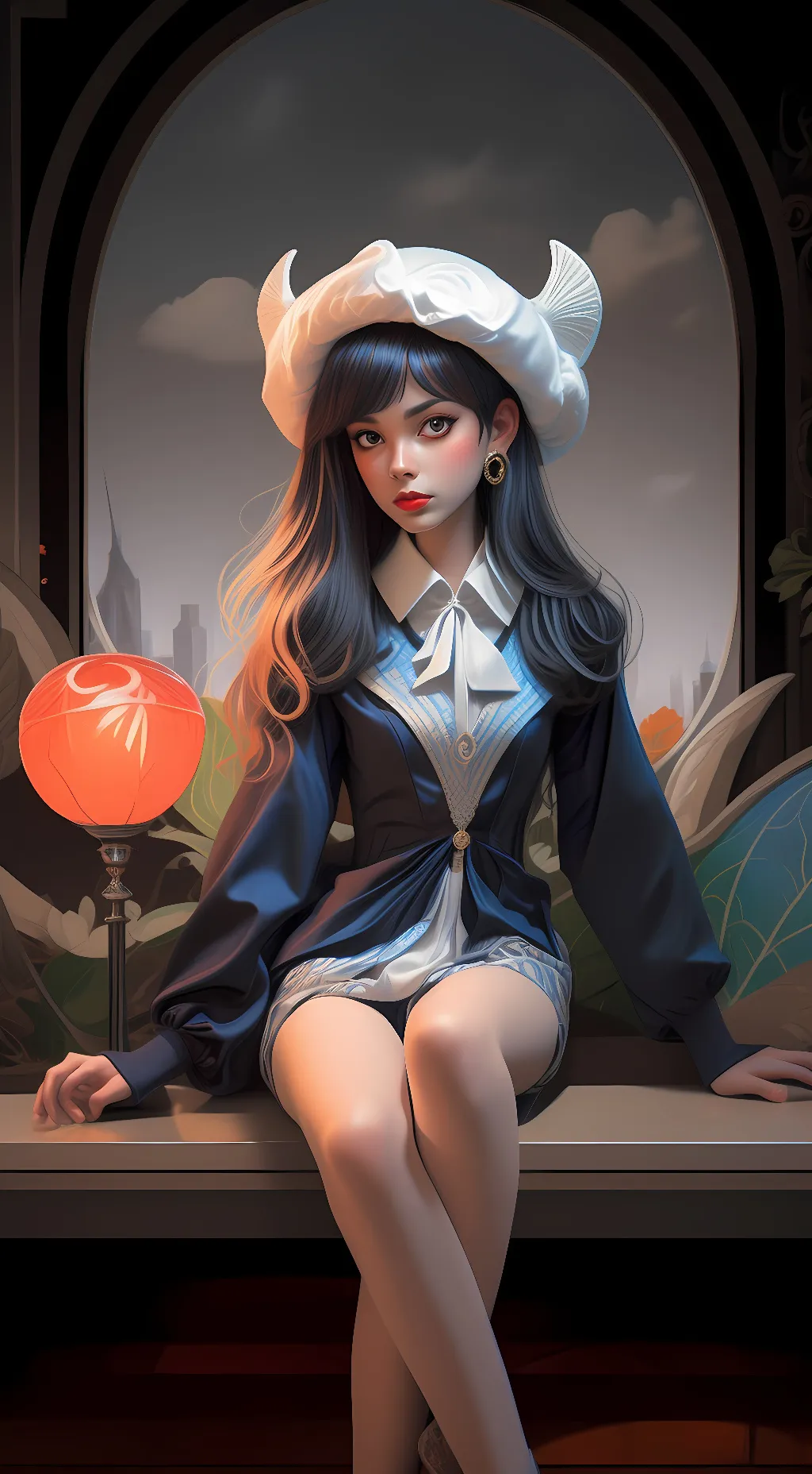 ai character: Naomi background