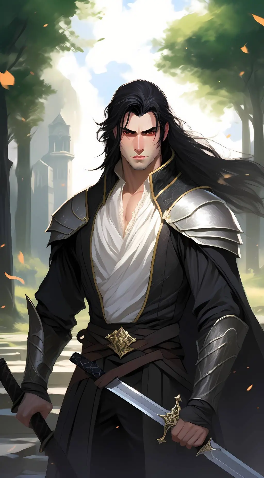 ai character: Sir Aaron background