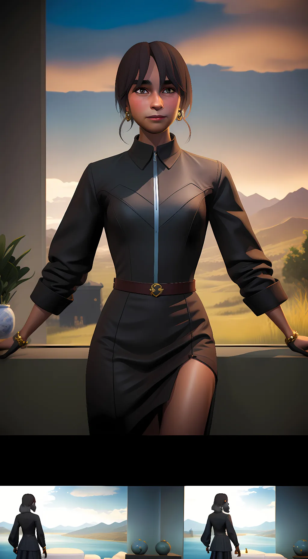 ai character: Katze Von Sholtz background