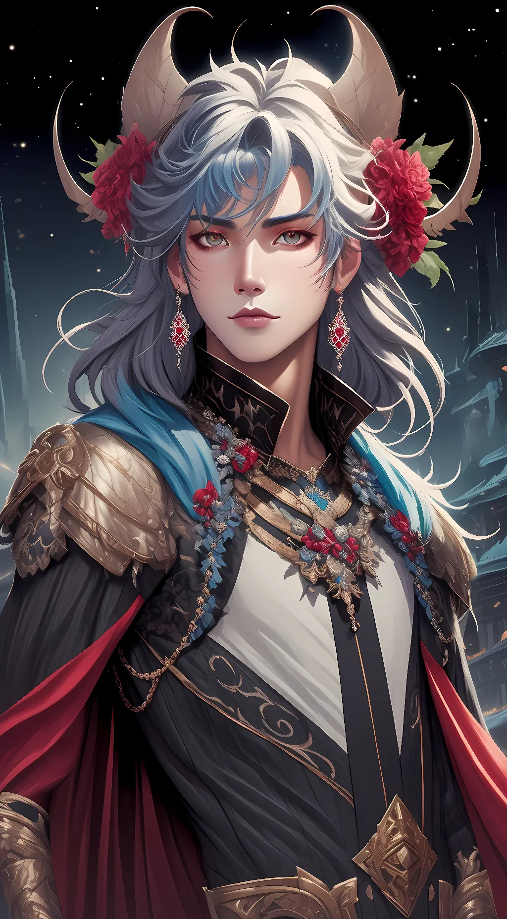 ai character: Ray background