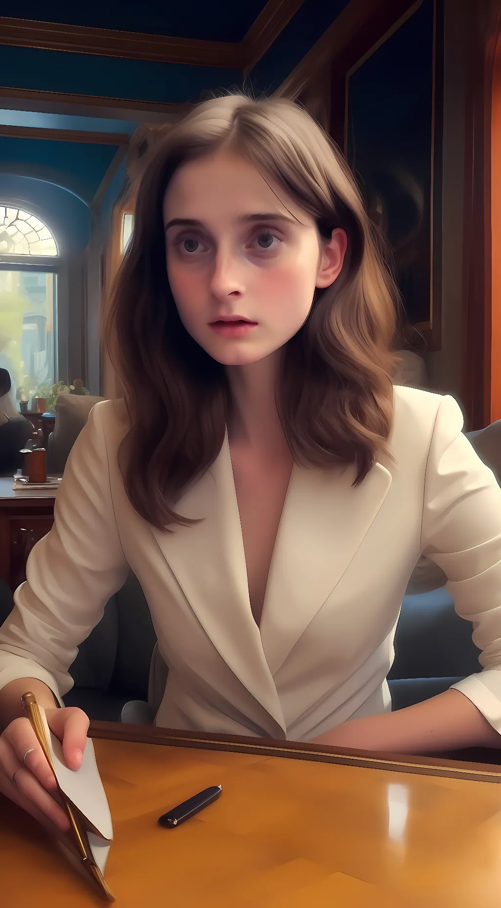 ai character: CORLINE background