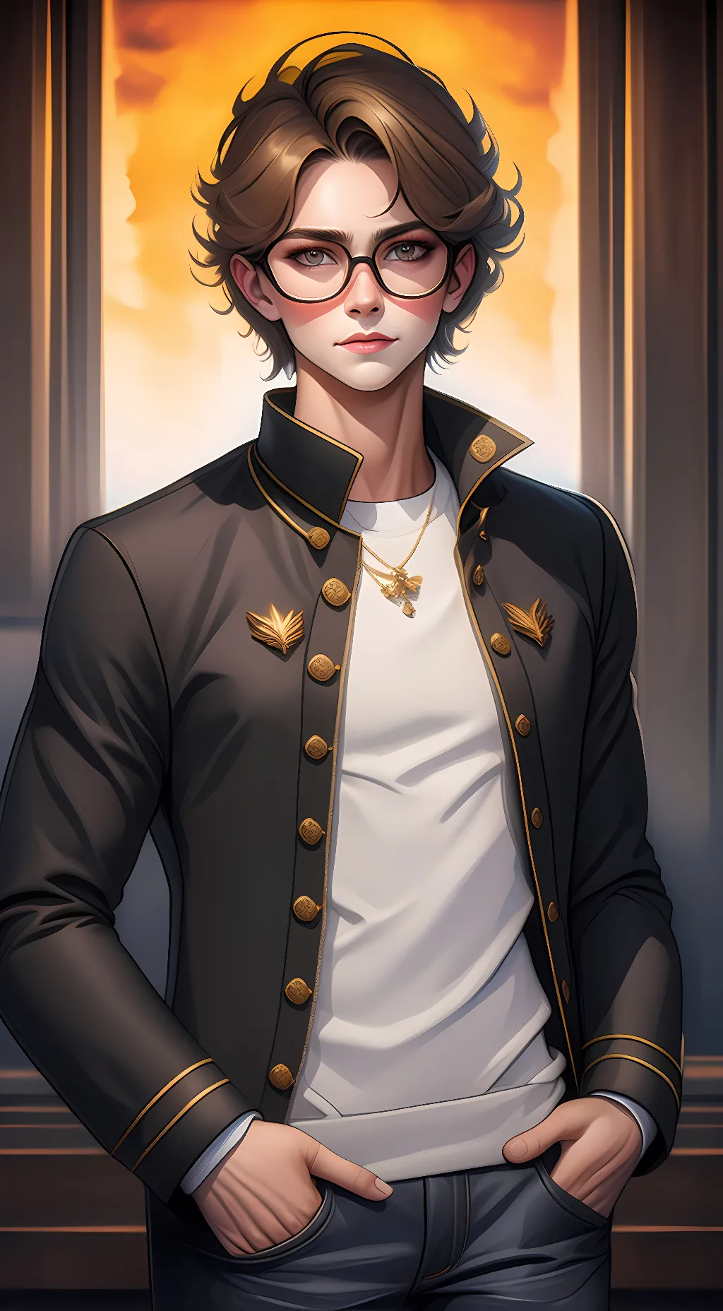 ai character: exno background