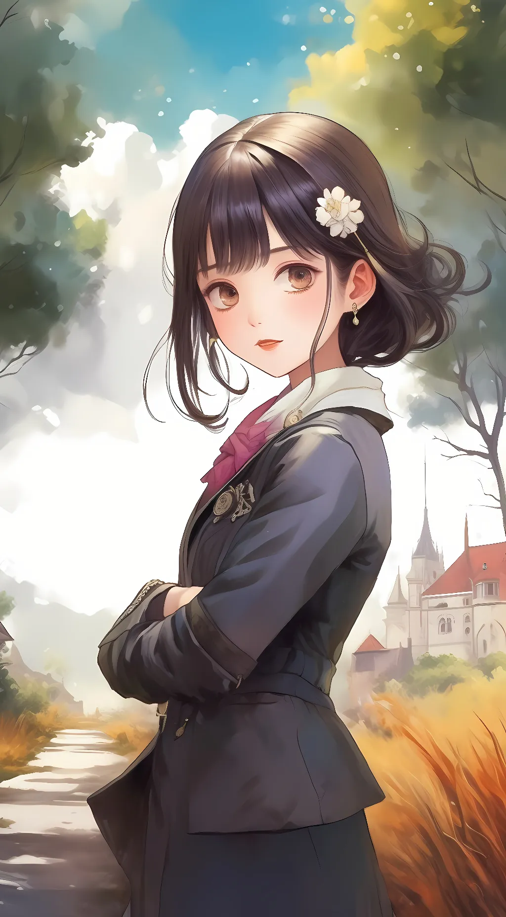 ai character: Poppy background