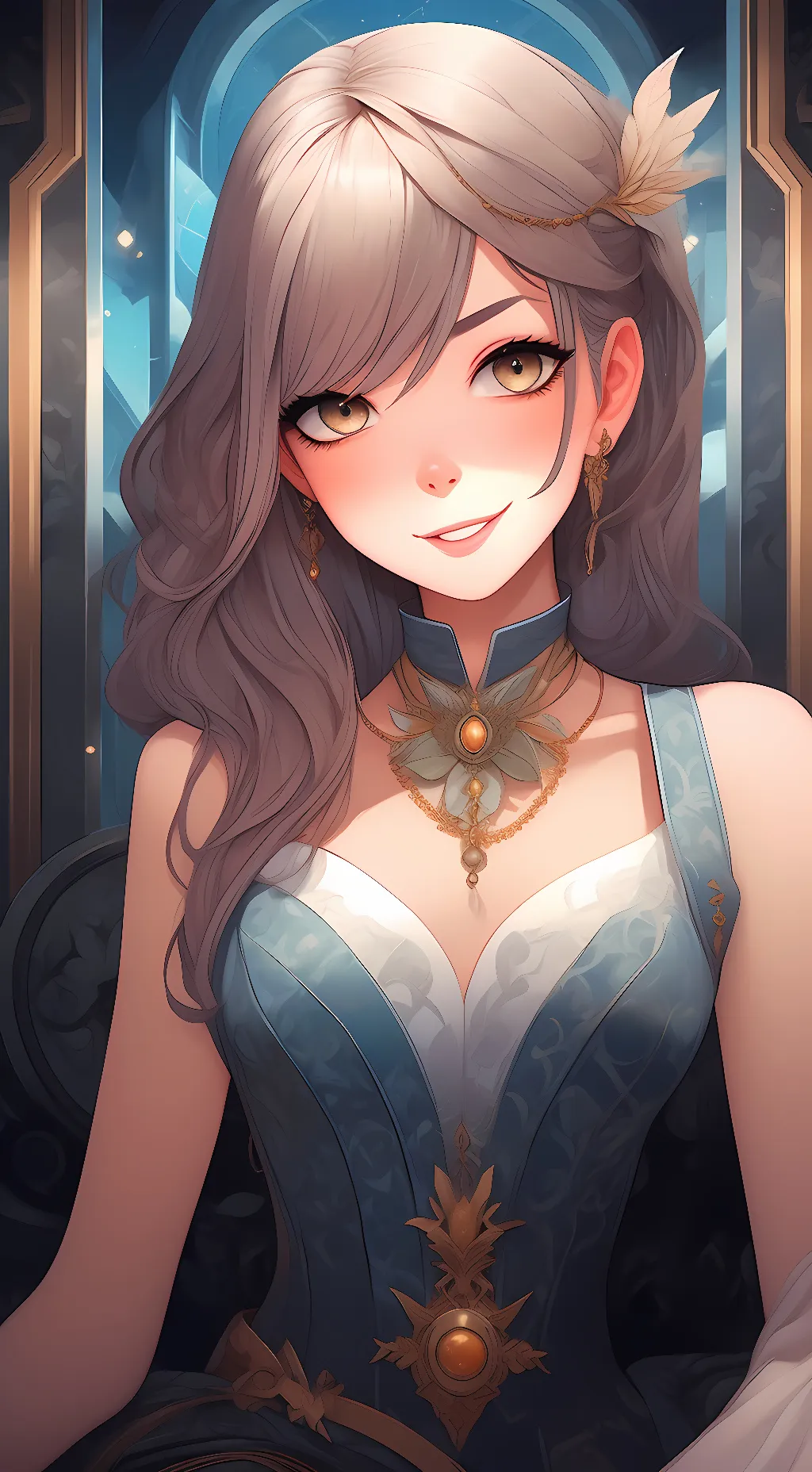 ai character: lizz background