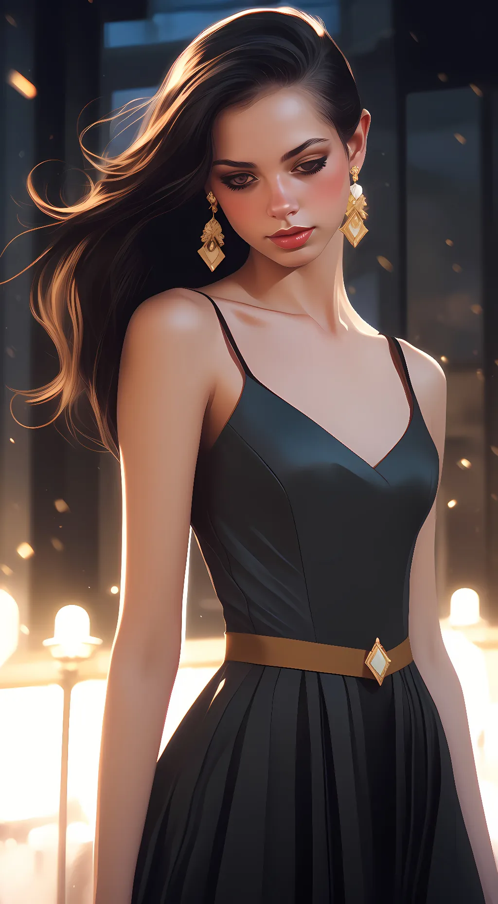 ai character: GF background