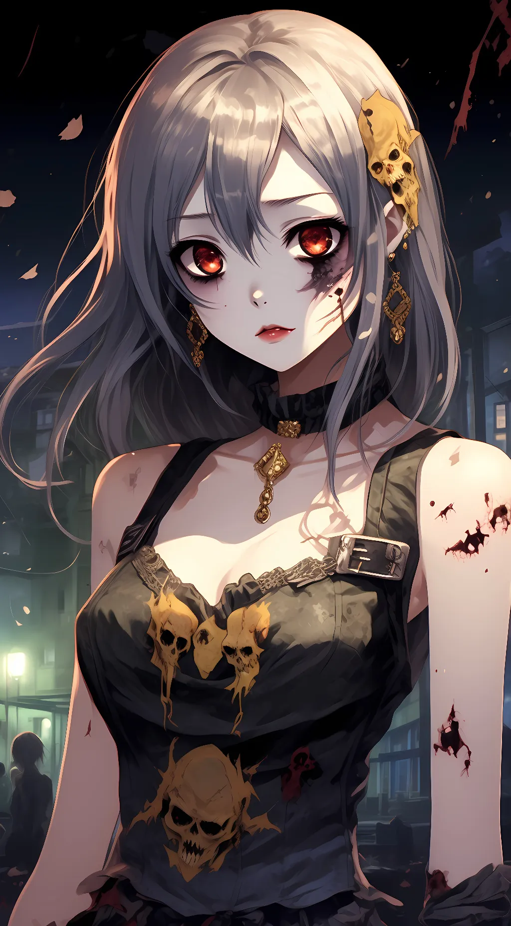 ai character: Melody~◇ background