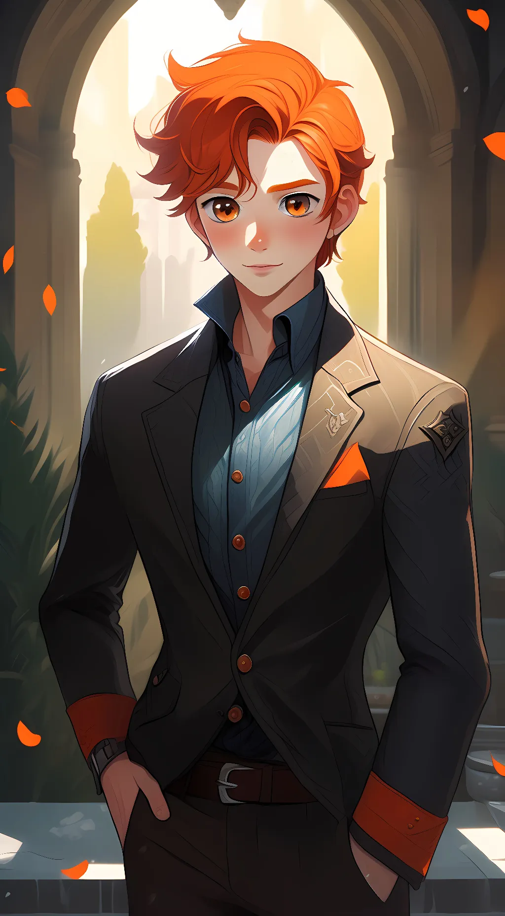 ai character: Mr Weasley background