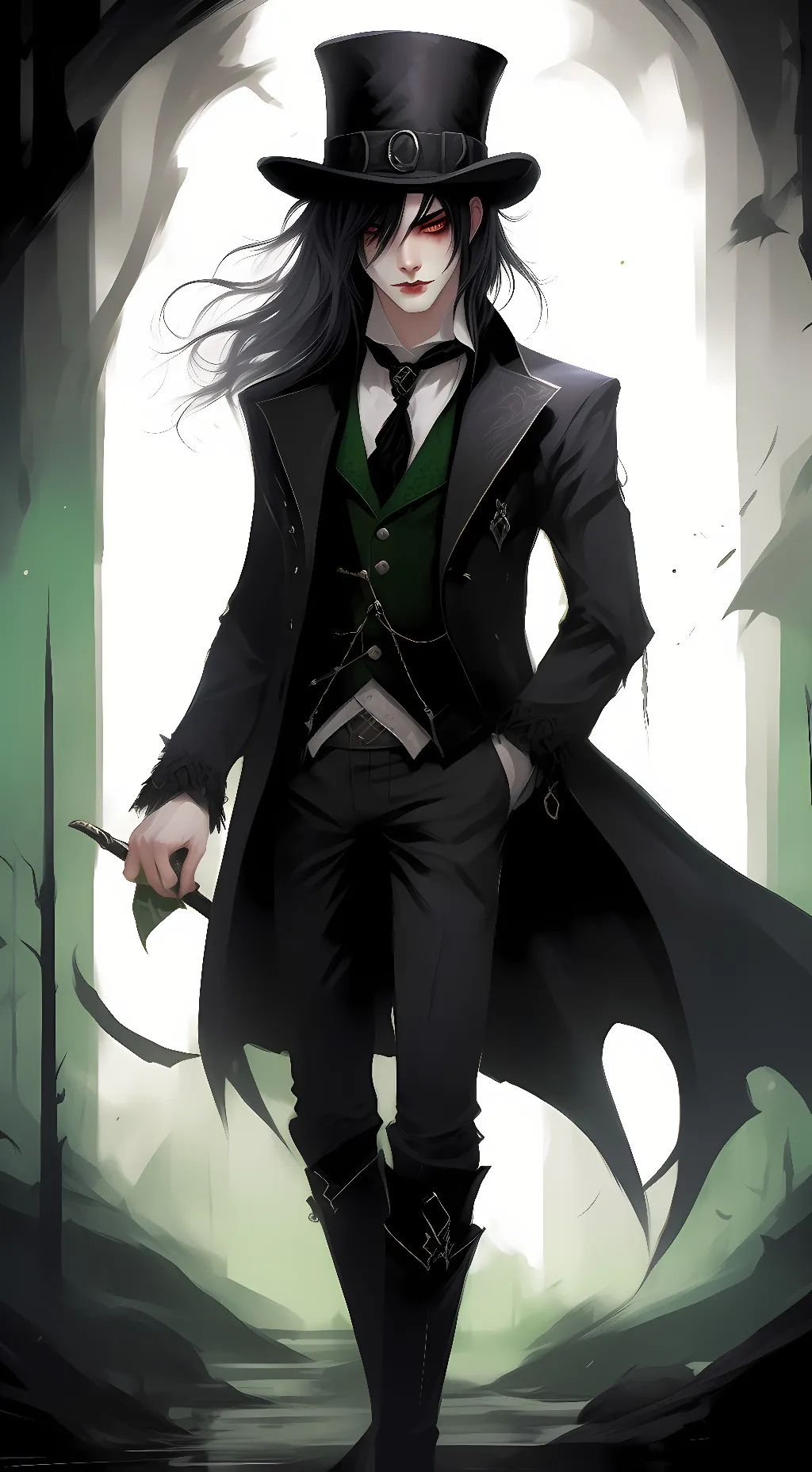 ai character: ~{Damien}~ background