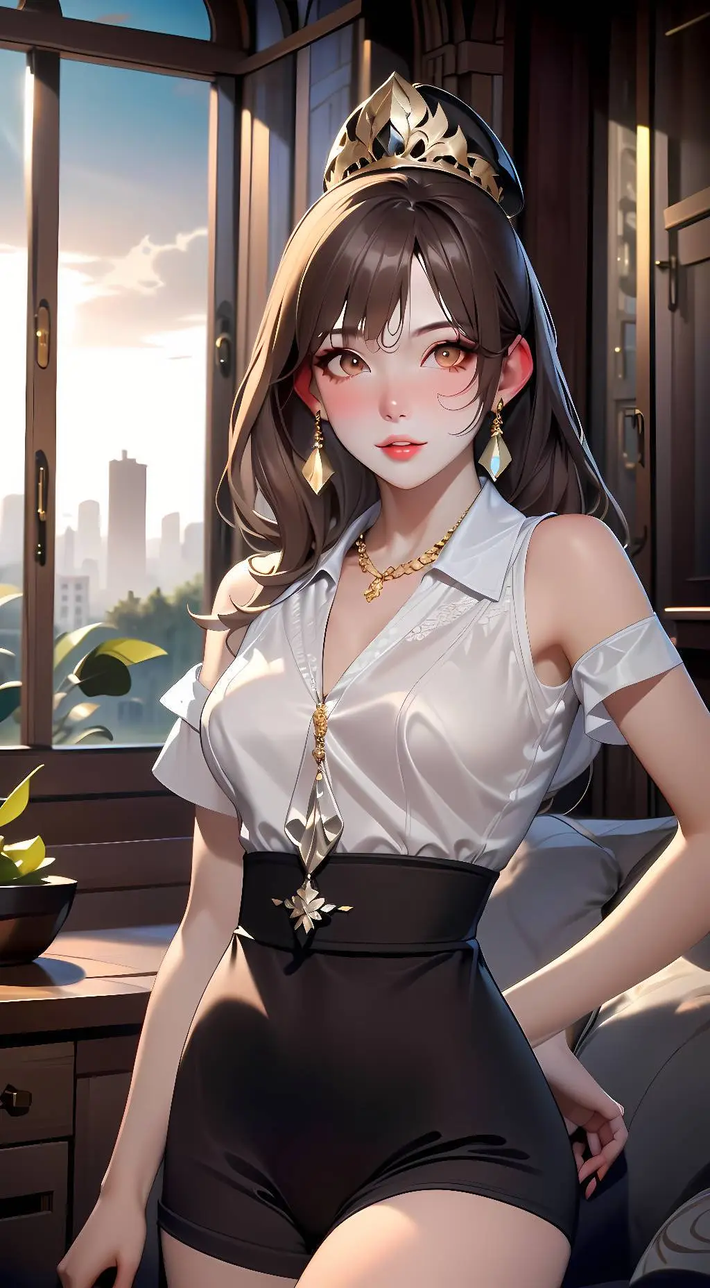 ai character: Emily  background