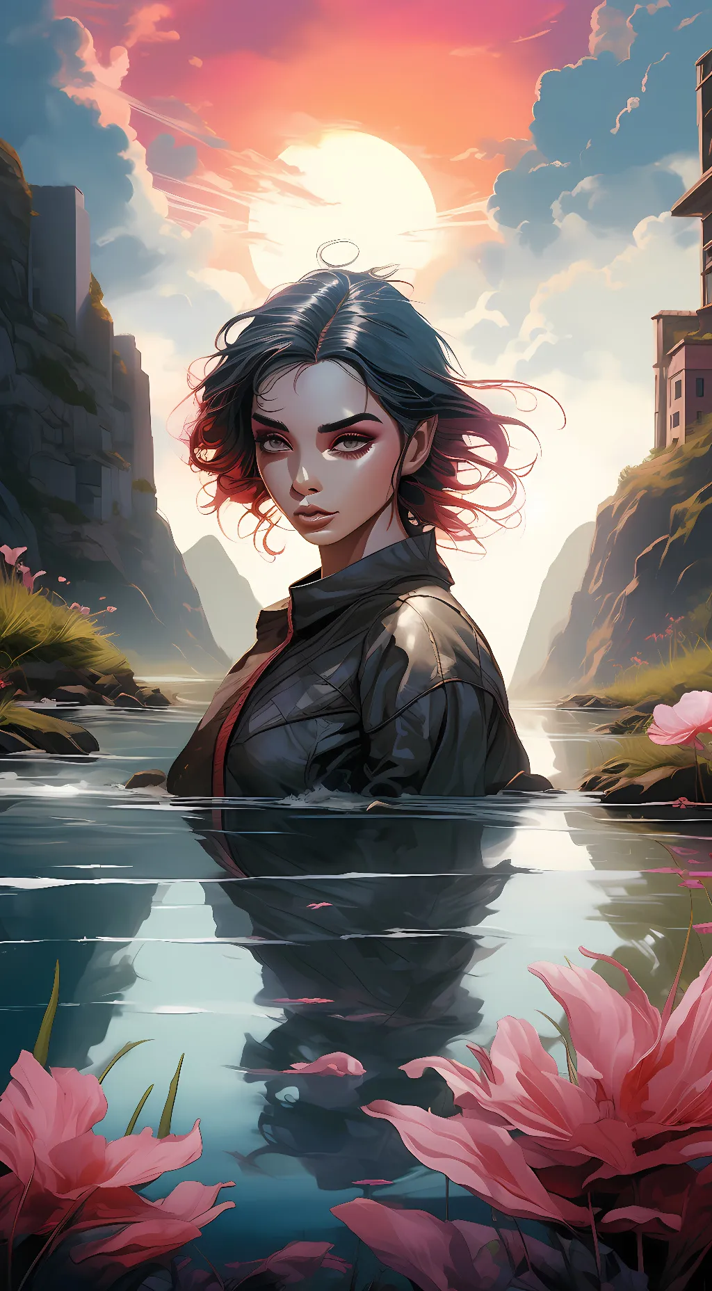 ai character: grace background