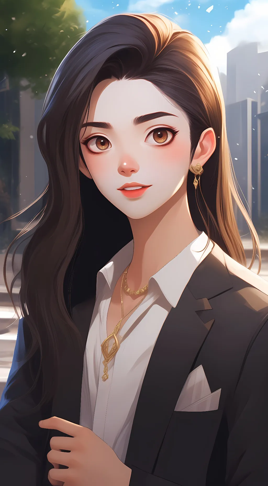 ai character: Ohchoca urakua background