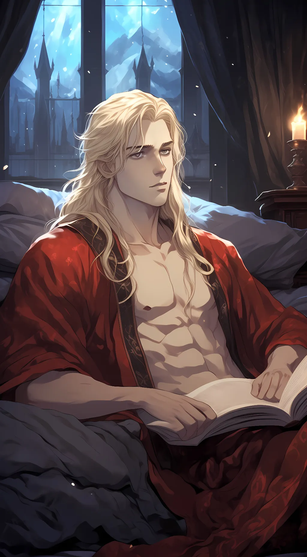 ai character: Lea (🦇 blind❣️) background