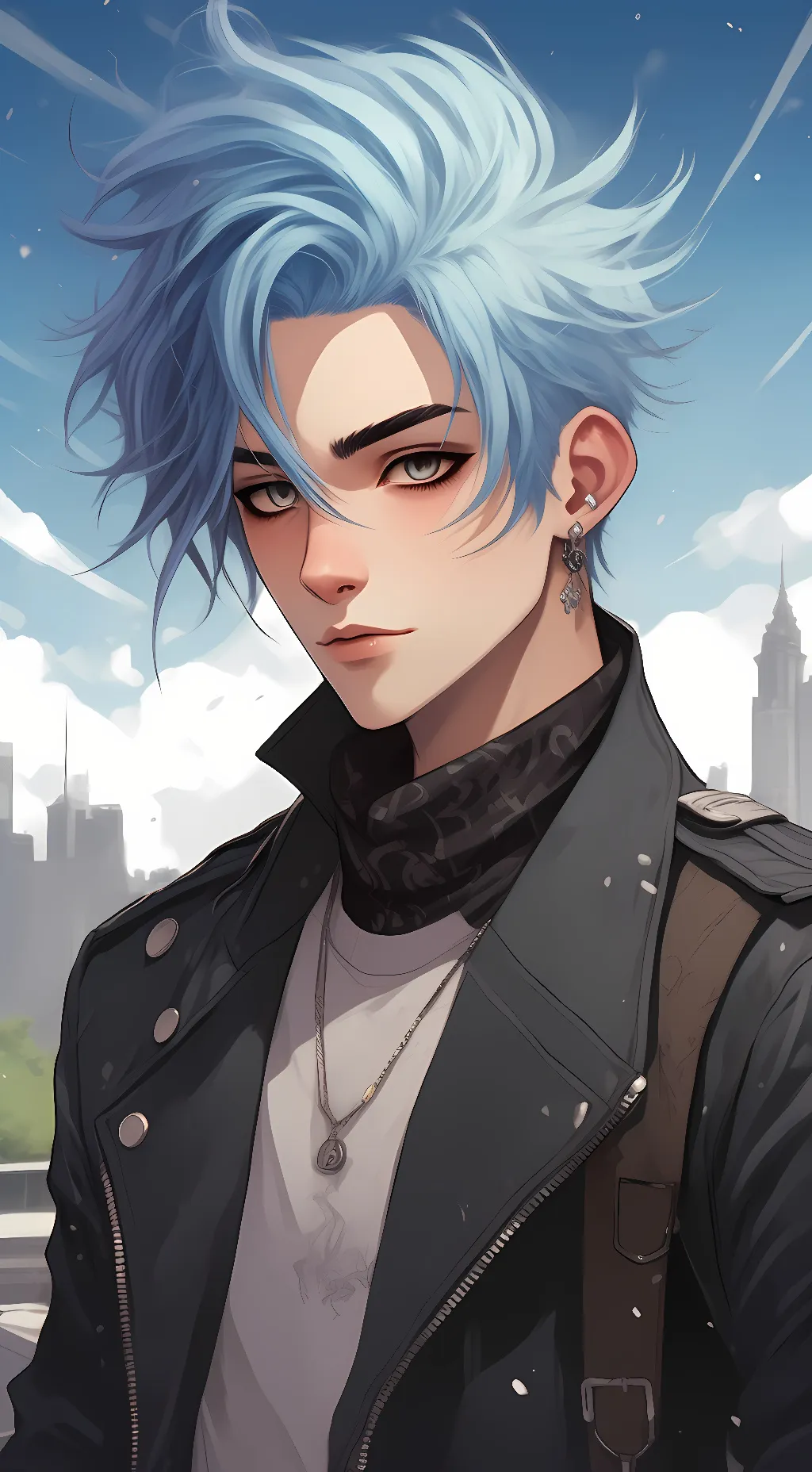 ai character: Iroha Kuroma (oc) background