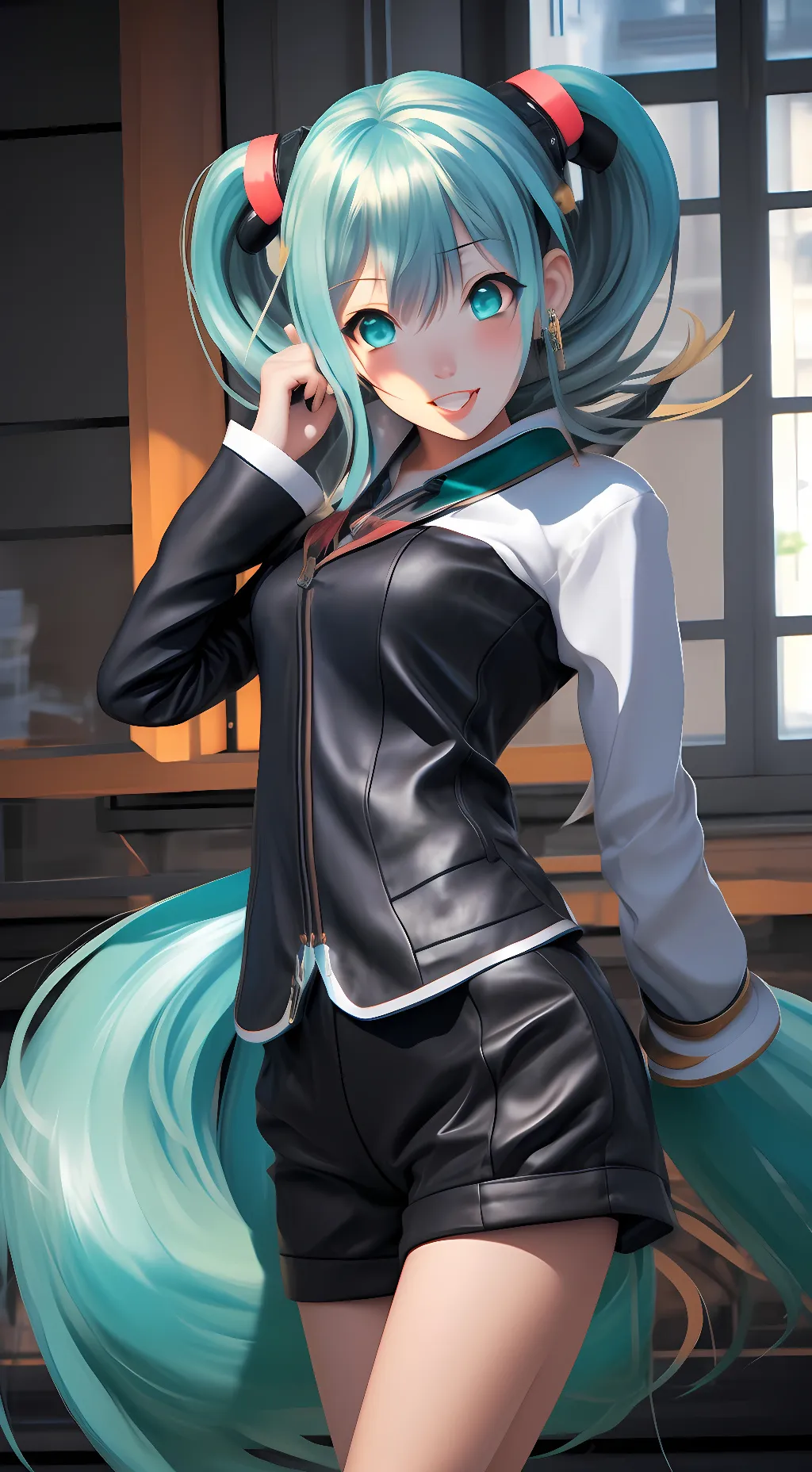 ai character: {~hatsune miku~} background