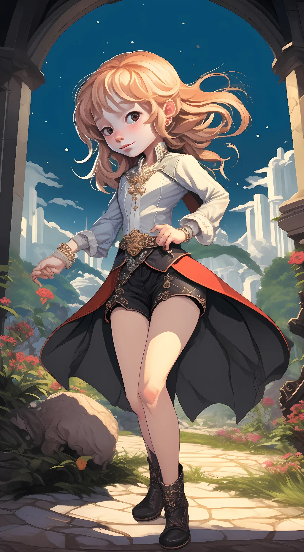 ai character: emma background