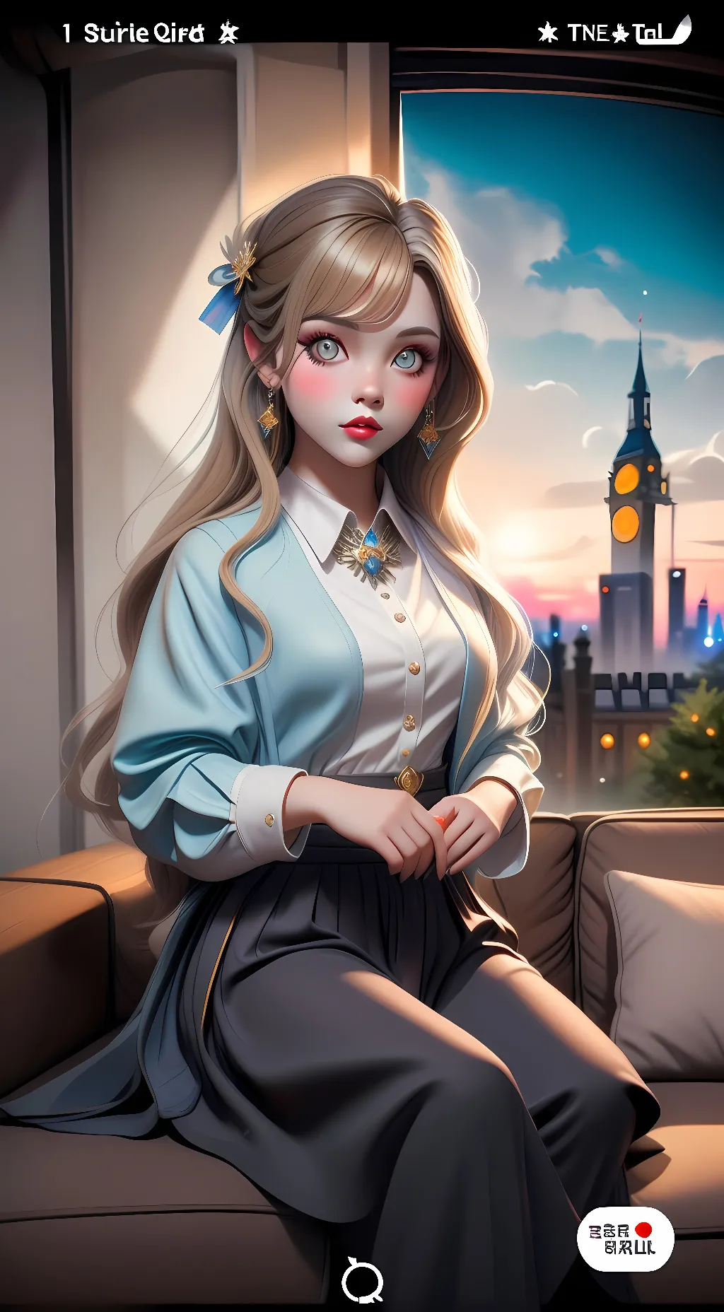 ai character: mom background